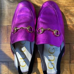 Gucci Children’s Princetown Slipper. NWT. Pink.